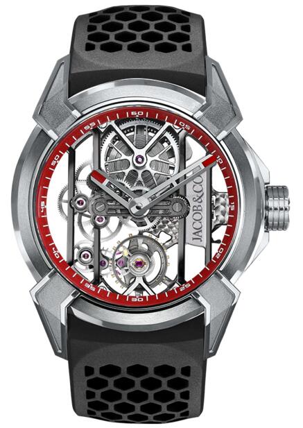 Fake Jacob Co Epic x TITANIUM EX100.20.PS.RW.A watch